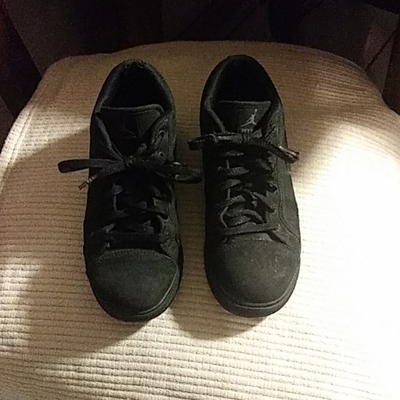 Black low top Nike Jordan Sky High sneakers - Picture 1 of 2